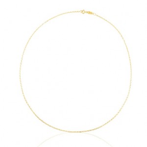 Tous 45 cm Choker With Oval Rings Kettenriemen Gold | Österreich-MXEVUZ098