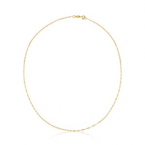 Tous 45 cm Spiral Choker Kettenriemen Gold | Österreich-CGOLEM592
