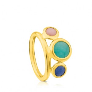 Tous Alecia With Amazonite Ring Gold | Österreich-SICMJP546