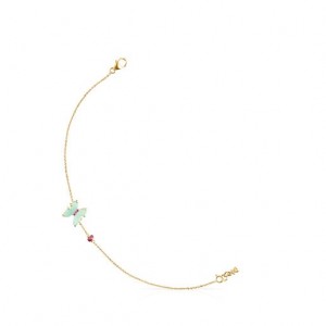 Tous Amazonite Ruby Vita Armband Gold | Österreich-QZEKOD849