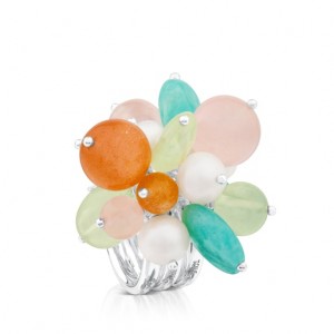Tous Amelie With Beryl Quartz Ring Silber | Österreich-TLCFDJ780