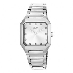 Tous Analogue With Steel Wristband Karat Squared Uhren Silber | Österreich-TGONWA486