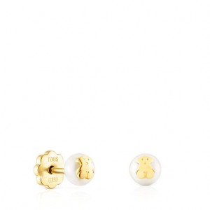 Tous Baby With Pearl Ohrringe Gold | Österreich-KORPJQ105