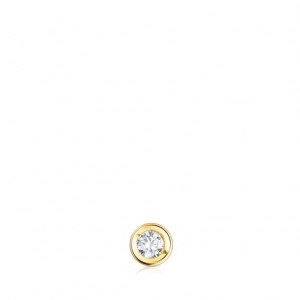 Tous Basics Ear With Diamond Ohrringe Gold | Österreich-DTHJRM839