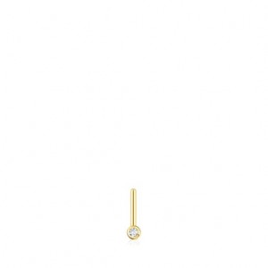 Tous Basics Nose With Diamond Ohrringe Gold | Österreich-CAWKHV257