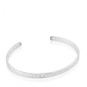 Tous Bear Row With Silhouettes Armband Silber | Österreich-PHGEND158