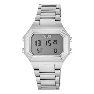 Tous Bel Air With Steel Riemen Digitale Uhren Silber | Österreich-ACJEVU659