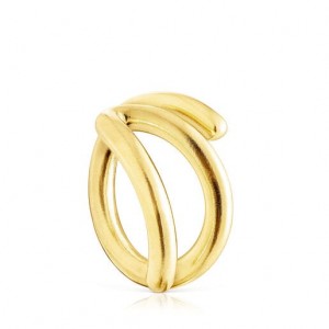 Tous Bent Open Ring Gold | Österreich-QMAONX296