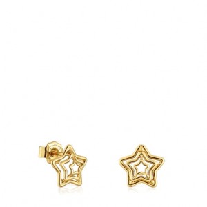 Tous Bickie Star Ohrringe Gold | Österreich-VDLZEB540