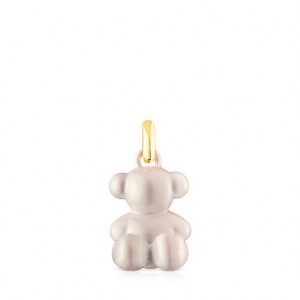 Tous Bold Bear Steel Anhänger Hellbeige | Österreich-AQZXFY065