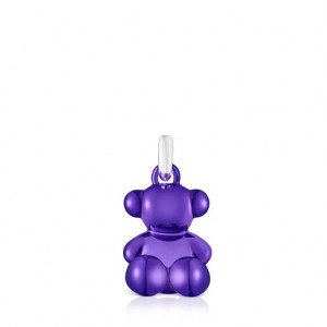 Tous Bold Bear Steel Anhänger Lila | Österreich-EHFBKI396