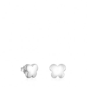 Tous Bold Motif Butterfly Ohrringe Silber | Österreich-NHQWYO518