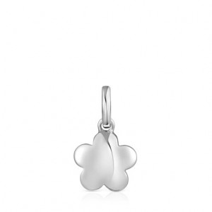 Tous Bold Motif Flower Anhänger Silber | Österreich-GYNCUD345
