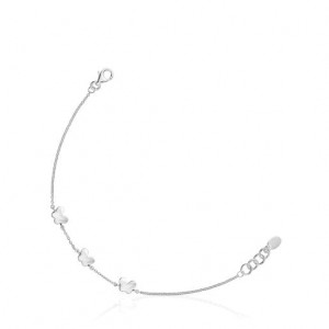 Tous Bold Motif Motif Armband Silber | Österreich-HODWUR743