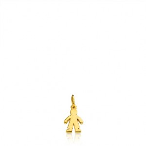 Tous Boy Motif Sweet Dolls Anhänger Gold | Österreich-MXAODH671