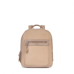Tous Brunock Chain Rucksack Beige | Österreich-KWMLXI768