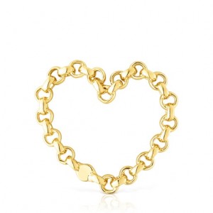 Tous Calin Heart Anhänger Gold | Österreich-UJXGRV652