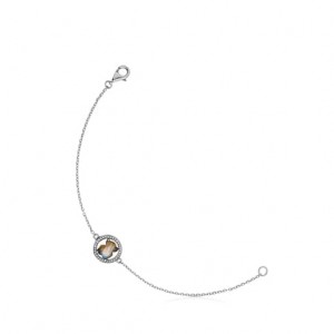 Tous Camille Oxidized With Labradorite Diamond Armband Silber | Österreich-CGQRSJ832