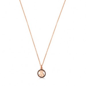 Tous Camille With Spinels Halskette Rosa Gold | Österreich-NMCKDY067