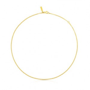 Tous Choker 40cm Kettenriemen Gold | Österreich-JCWFRD726