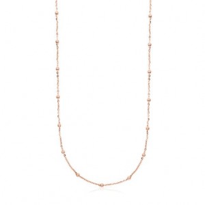 Tous Choker 45cm Kettenriemen Rosa Gold | Österreich-ZDPCKM283