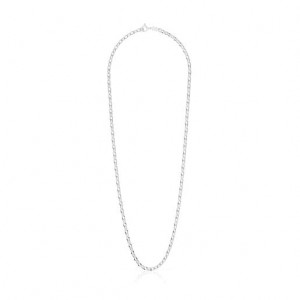 Tous Choker 60cm Kettenriemen Silber | Österreich-GOEACM651