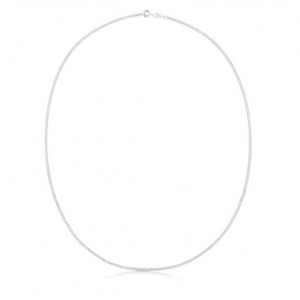 Tous Choker Cord 3mm Lenght 80cm Kettenriemen Silber | Österreich-YRIXUP670