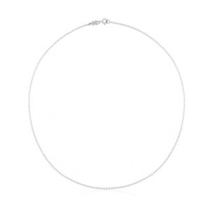 Tous Choker With 18mm Balls Kettenriemen Silber | Österreich-UIMLCW058