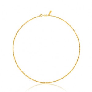 Tous Choker With Balls 50cm Kettenriemen Gold | Österreich-AXSLQN018