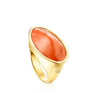 Tous Cocktail With Glass Ring Gold | Österreich-RGHNFO420
