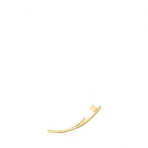 Tous Cool Joy Bar Ohrringe Gold | Österreich-XRWQKU476