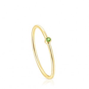 Tous Cool Joy With Chrome Diopside Ring Gold | Österreich-ALWQGS481