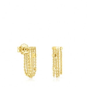 Tous Cool Joy With Four Chains Ohrringe Gold | Österreich-QKXEAI501