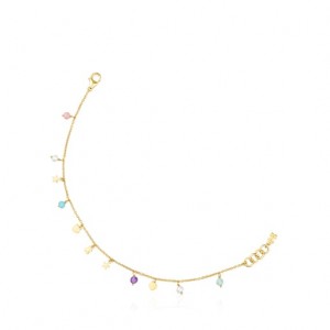 Tous Cool Joy With Gemstones Armband Gold | Österreich-VNQGMK410
