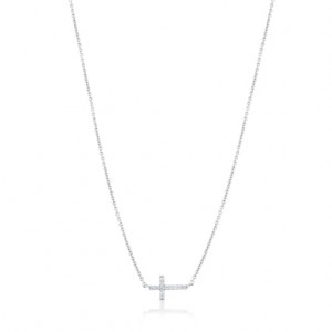 Tous Cruz With Diamonds Halskette Silber | Österreich-LHZTJD298