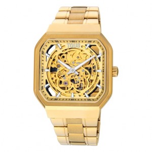 Tous D Bear Analogue With Steel Riemen Uhren Gold | Österreich-HMTCZX864