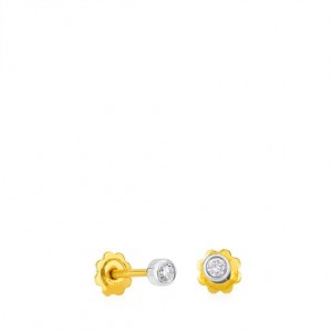 Tous Diamonds Ohrringe Gold | Österreich-BWNOCY892