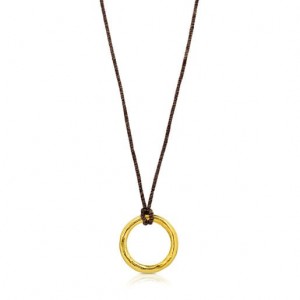 Tous Duna Tube Halskette Gold | Österreich-QKDGOX836
