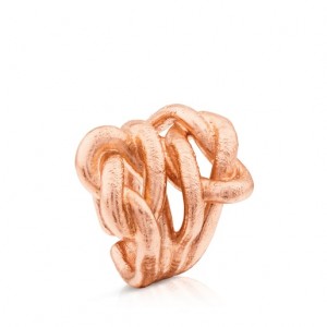 Tous Duna Tube Ring Rosa Gold | Österreich-LYSNUB694