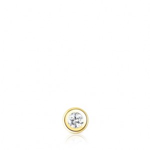 Tous Ear With Diamond Ohrringe Gold | Österreich-IYRJFT869
