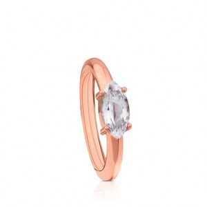 Tous Eklat With Topaz Ring Rosa Gold | Österreich-WSQYZI073