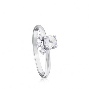Tous Eklat with Diamonds Ring Silber | Österreich-DNPOIW051
