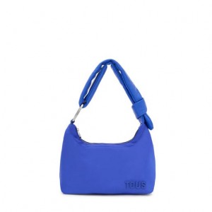 Tous Electric One- Cushion Schultertasche Blau | Österreich-QTMIWU637