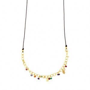 Tous Elise With Gemstones Halskette Gold | Österreich-FYQDHL209