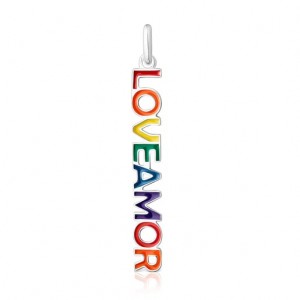 Tous Enamel Pride Loveamor Anhänger Silber | Österreich-ZYNLBQ095