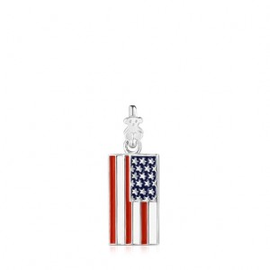Tous Enamel Us Anhänger Silber | Österreich-VMSEBN579