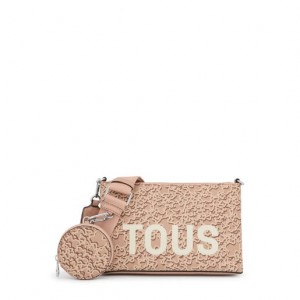 Tous Flache Kaos Mini Evolution Umhängetasche Beige | Österreich-OJPNYZ014