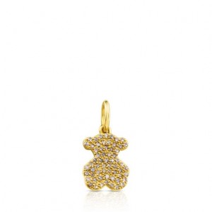 Tous Gem Power With Diamonds Anhänger Gold | Österreich-QCNLVZ426
