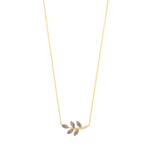 Tous Gem Power With Diamonds Halskette Gold | Österreich-UYTADJ169