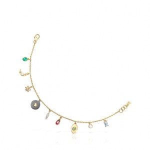 Tous Gem Power With Gemstones Diamonds Armband Gold | Österreich-OUWJDS418
